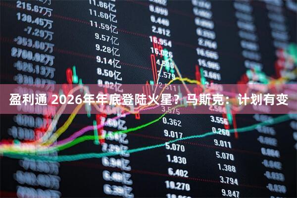 盈利通 2026年年底登陆火星？马斯克：计划有变