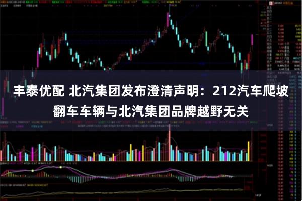 丰泰优配 北汽集团发布澄清声明：212汽车爬坡翻车车辆与北汽集团品牌越野无关